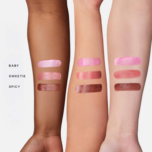 Saie  Mini Dew Blush™ Trio Gift Set - Volare Makeup