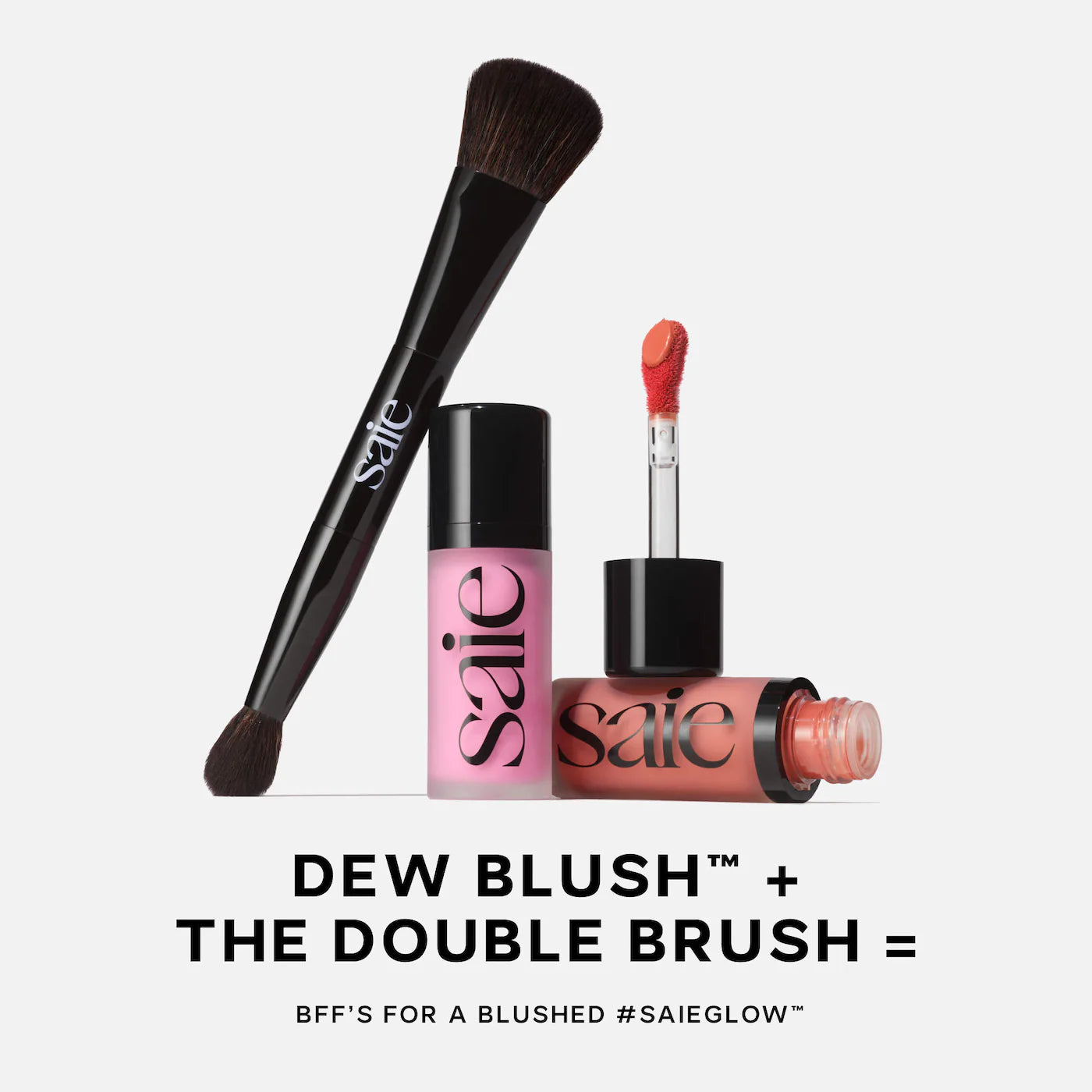Saie  Mini Dew Blush™ Trio Gift Set - Volare Makeup