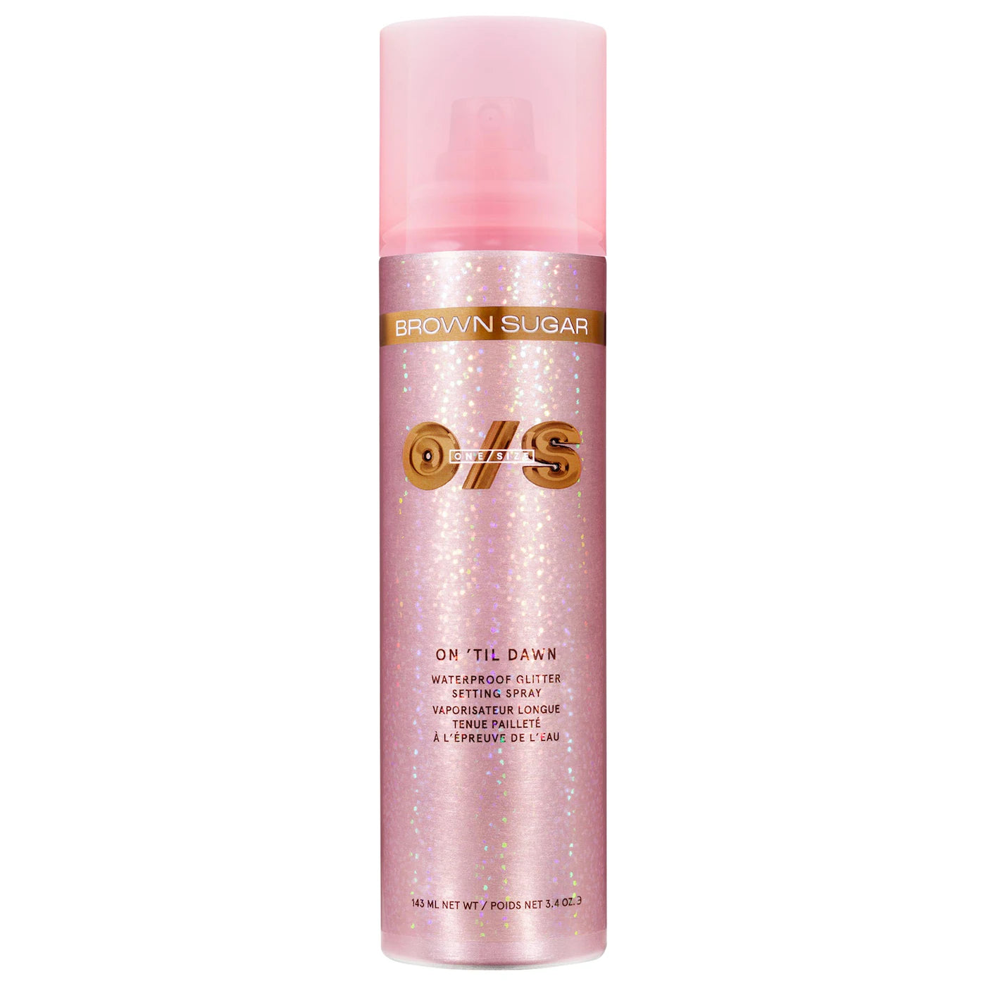 ONE/SIZE by Patrick Starrr  On 'Til Dawn Waterproof Glitter Setting Spray - Brown Sugar