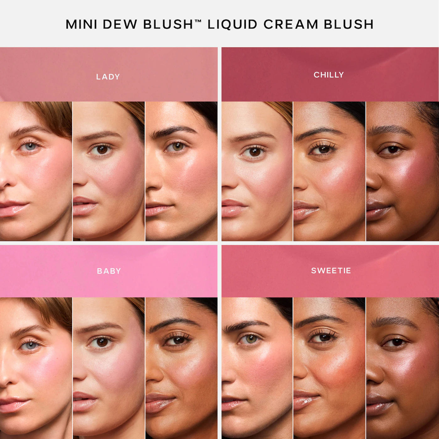Saie Dew Blush Blendable Liquid Cheek Mini Size Blush - Volare Makeup