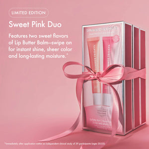Summer Fridays Sweet Pink Duo with Birthday Cake + Strawberry Soft Serve Lip Butter Balm - Volare Makeup