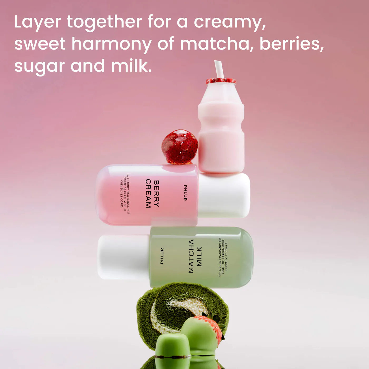 PHLUR  Mini Berry Cream Hair and Body Mist - Volare Makeup