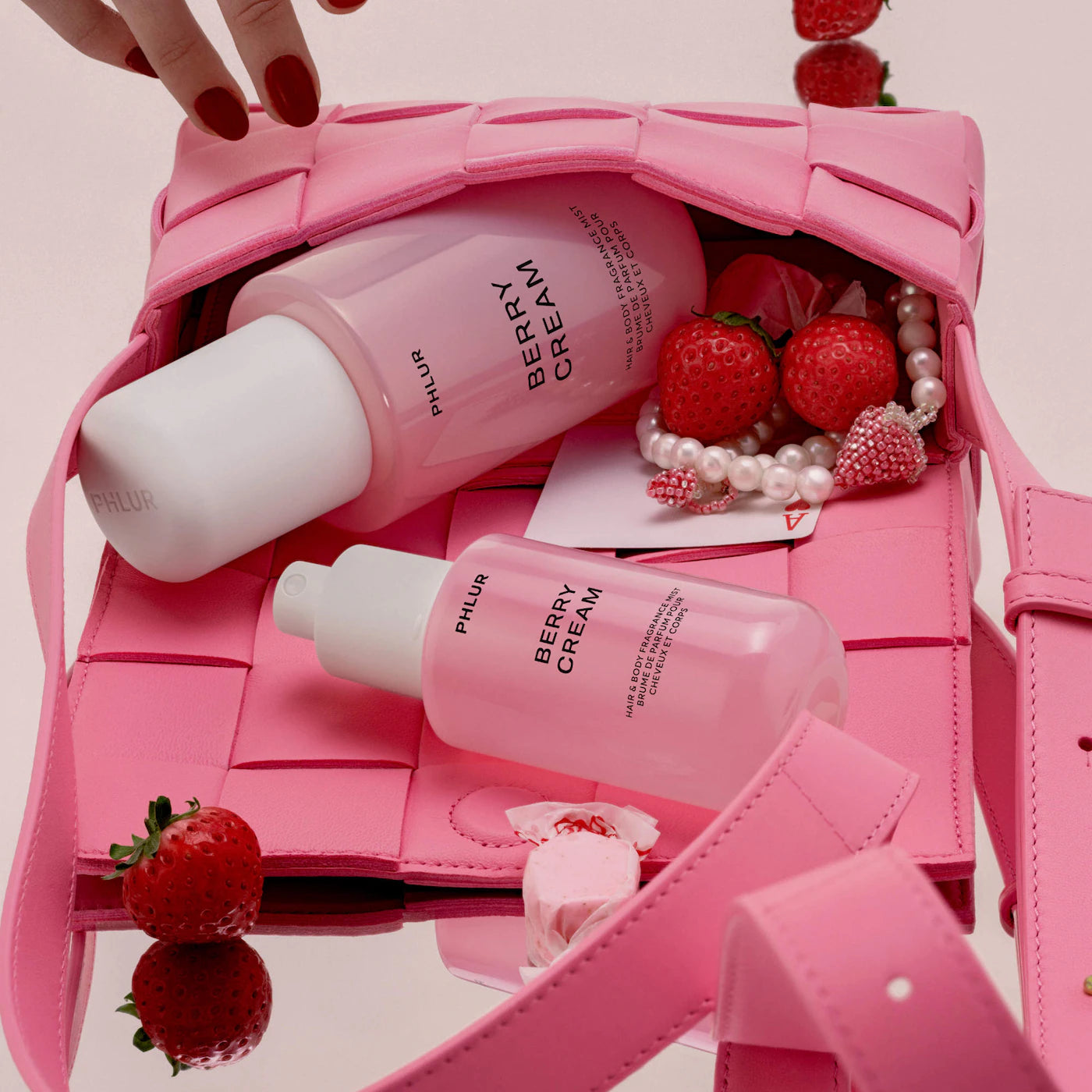 PHLUR  Mini Berry Cream Hair and Body Mist - Volare Makeup