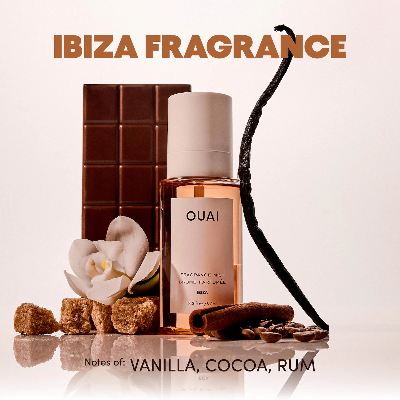 OUAI  Mini St. Barts, Ibiza, Santorini & Melrose Hair & Body Mist Set - Volare Makeup