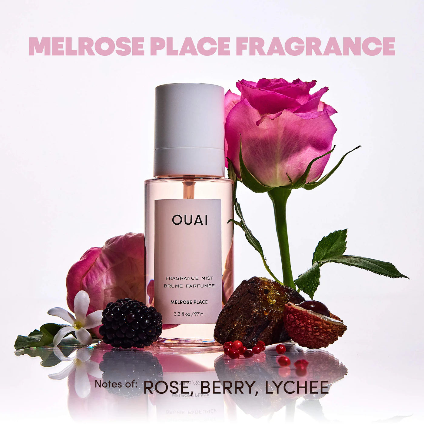 OUAI  Mini St. Barts, Ibiza, Santorini & Melrose Hair & Body Mist Set - Volare Makeup