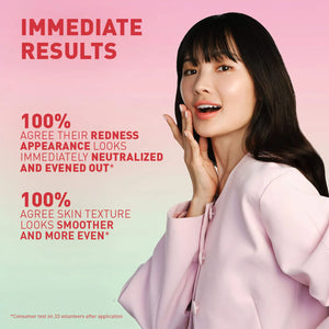 Erborian  CC Red Correct Green Color-Corrector SPF 25 to Cover Redness, with Korean Centella Asiatica Extract - Volare Makeup