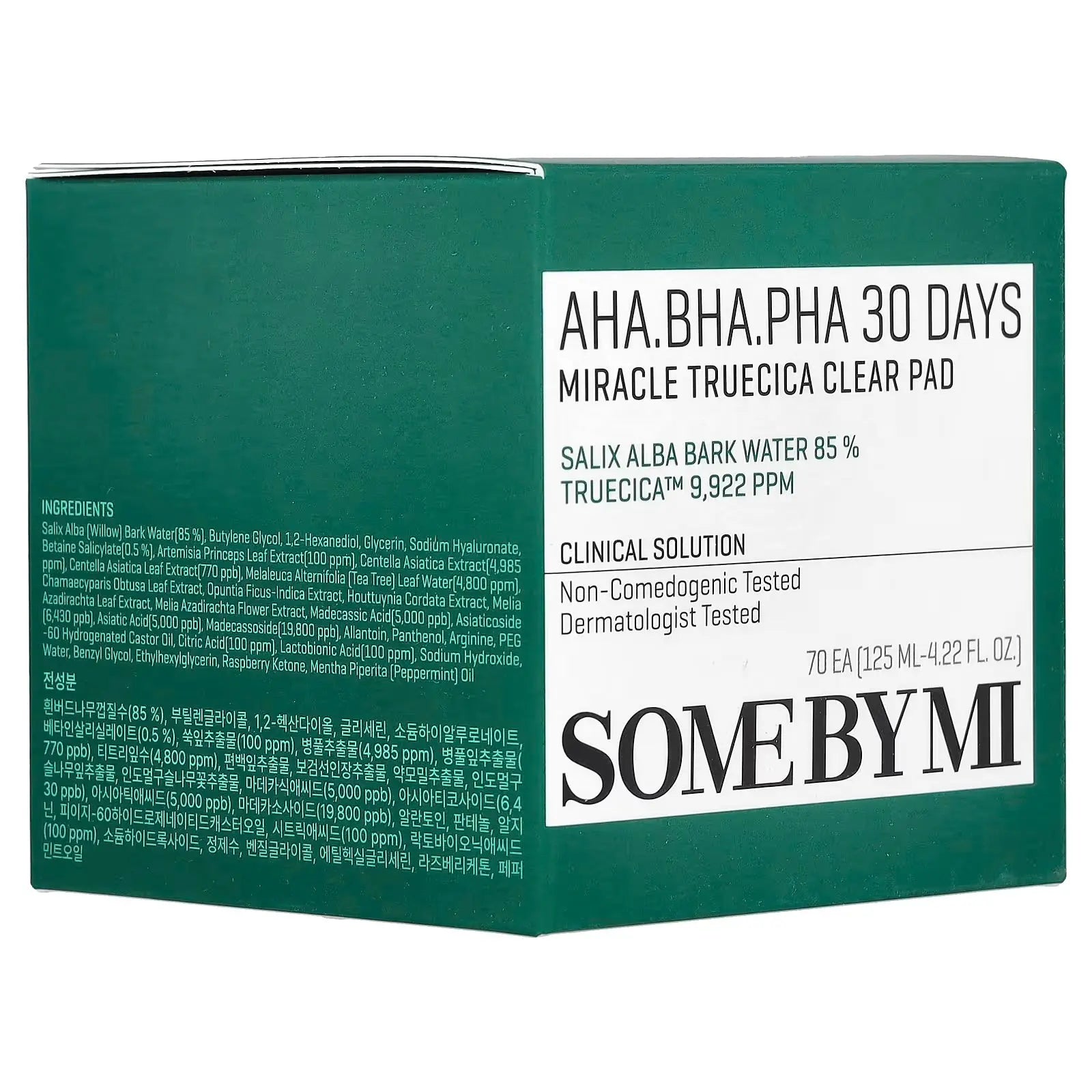SOME BY MI – Aha Bha Pha 30 Days Miracle Truecica Clear Pad (70 Pads) - Volare Makeup