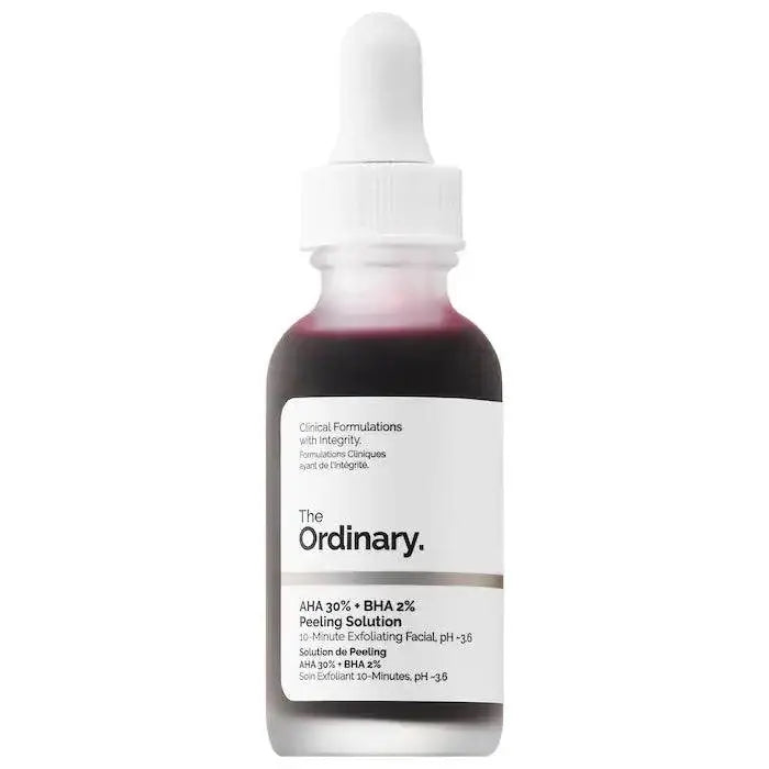 The Ordinary AHA 30% + BHA 2% Exfoliating Peeling Solution - Volare Makeup