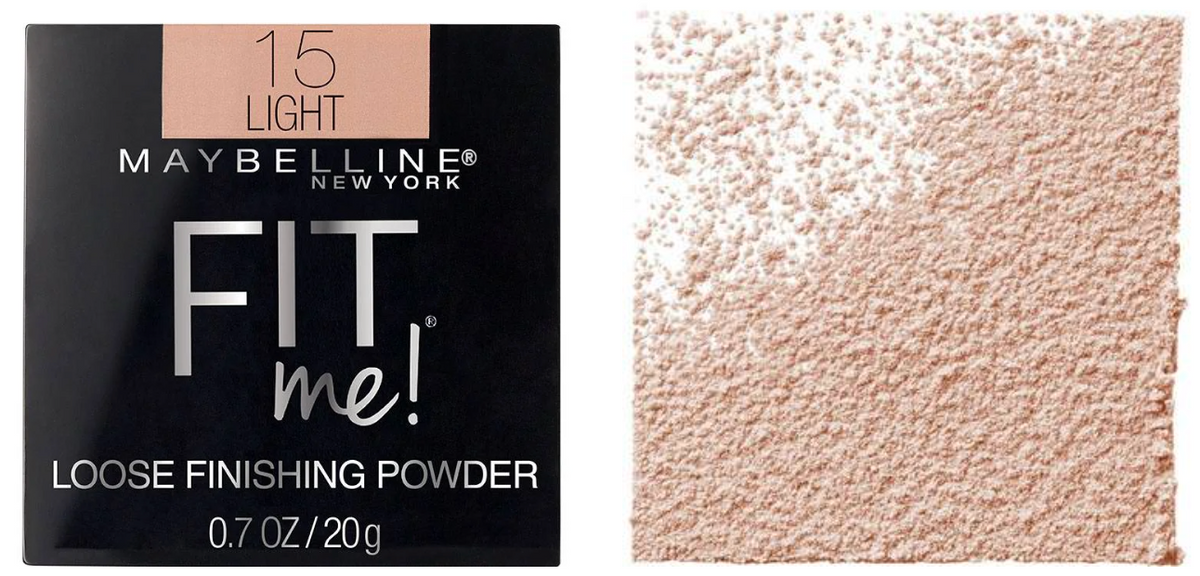 Maybelline FIT ME! LOOSE FINISHING POWDER  Volare Makeup Light 15  