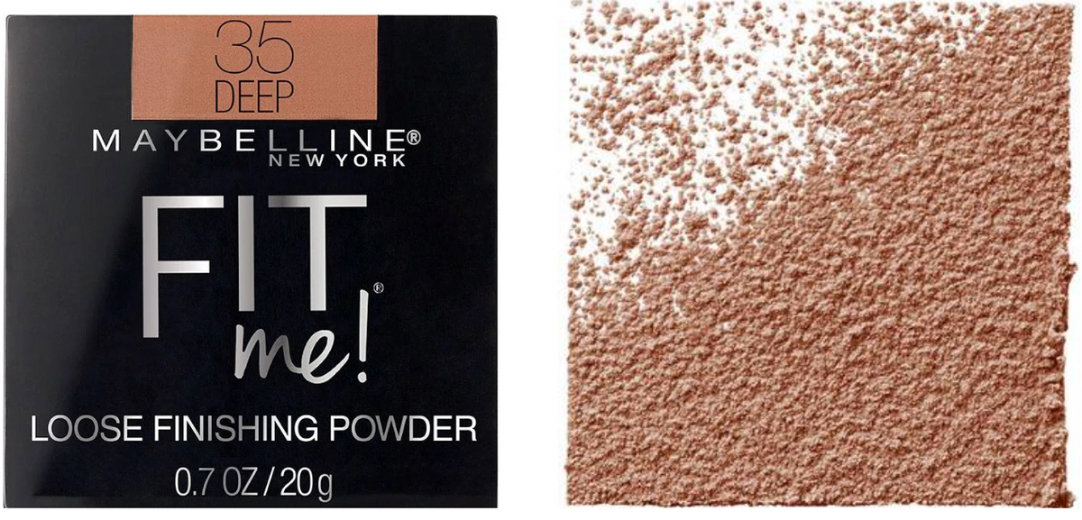 Maybelline FIT ME! LOOSE FINISHING POWDER  Volare Makeup Deep 35  
