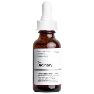 The Ordinary Caffeine 5% + ECGC Depuffing Eye Serum - Volare Makeup