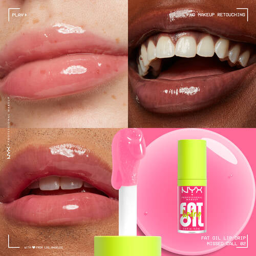 NYX Professional Makeup Fat Oil Lip Drip lip oil Volare Makeup   