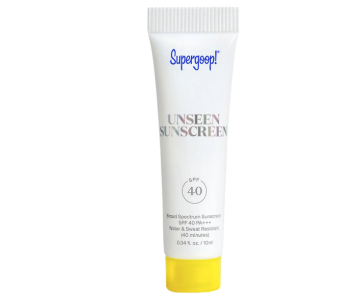 Supergoop! Unseen Sunscreen SPF 40 PA+++  Volare Makeup   