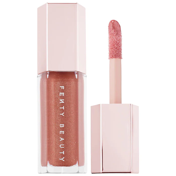 Fenty Beauty by Rihanna Gloss Bomb Universal Lip Luminizer  Volare Makeup Fenty Glow - shimmering rose nude  
