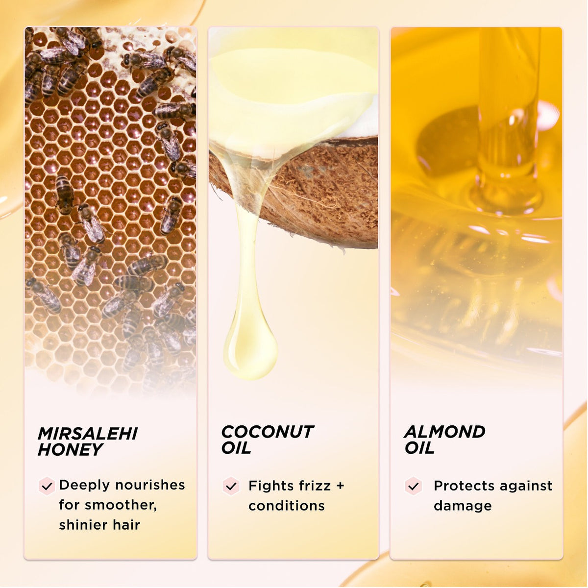 Gisou Honey Infused Hair Oil lip oil Volare Makeup   