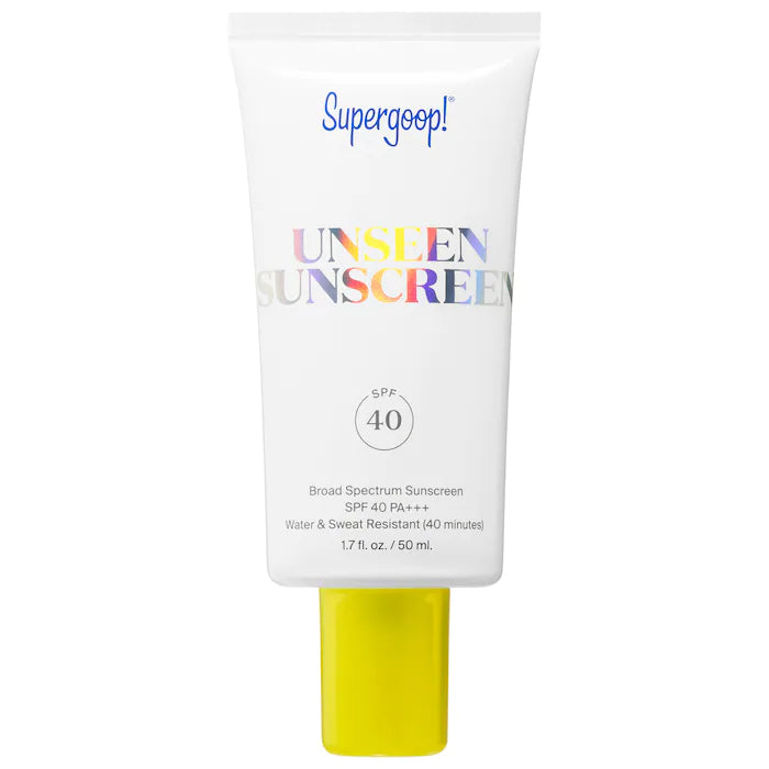 Supergoop! Unseen Sunscreen SPF 40 PA+++  Volare Makeup Full Size 50 ml  