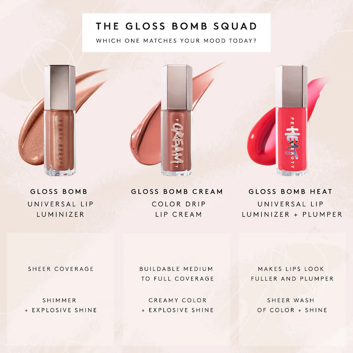 Fenty Beauty by Rihanna Gloss Bomb Universal Lip Luminizer  Volare Makeup   