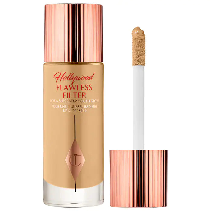 Charlotte Tilbury Hollywood Flawless Filter Liquid filter Volare Makeup 5.5 - Tan - Neutral caramel for tan skin tones  