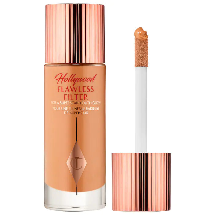 Charlotte Tilbury Hollywood Flawless Filter Liquid filter Volare Makeup 6 - Tan - Warm amber for tan to deep skin tones  
