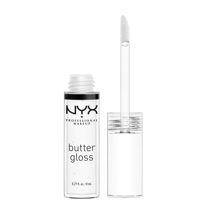 NYX Professional Makeup Butter Gloss  Volare Makeup 54 Sugar Glass  