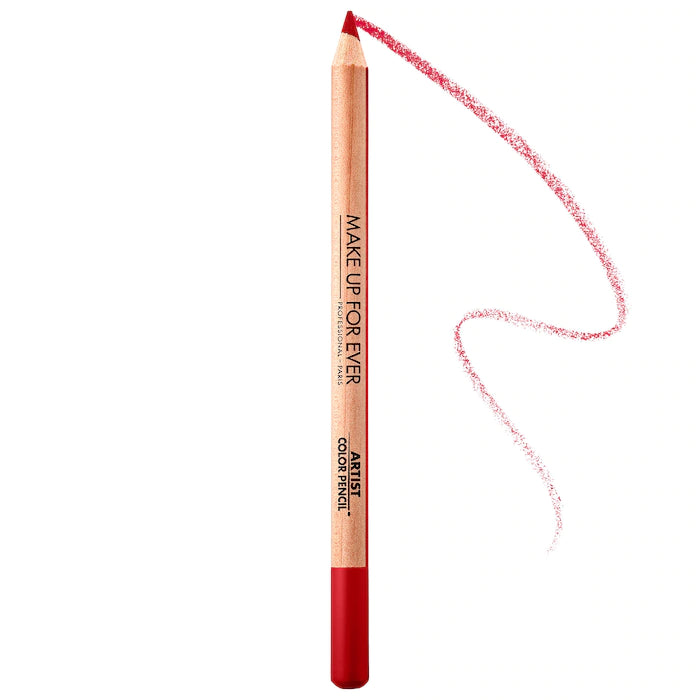 MAKE UP FOR EVER Artist Color Pencil Brow, Eye & Lip Liner  Volare Makeup 714 Full Red  